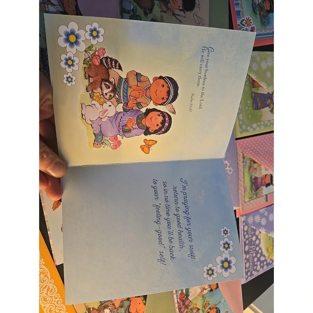 St. Labre‎ Indian School Assorted Lot of 21 Greeting Cards Matching Envelopes